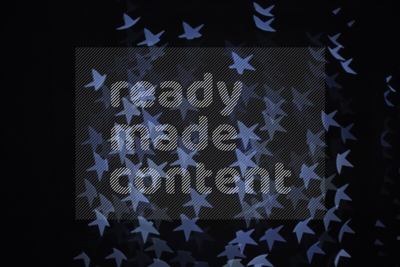 Bokeh light in star shape