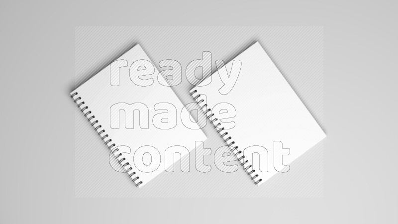 Corporate Stationery Elements, Blank White Textured Brand ID, On White Background