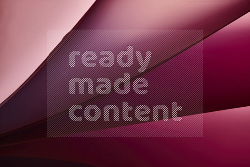 An abstract art piece displaying smooth curves in warm and cold gradients created by colored light