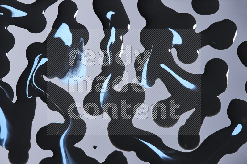 Abstract colorful background with mixed of blue and black paint colors