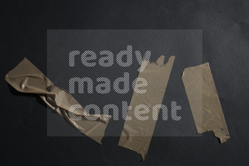 Duct tape on black background