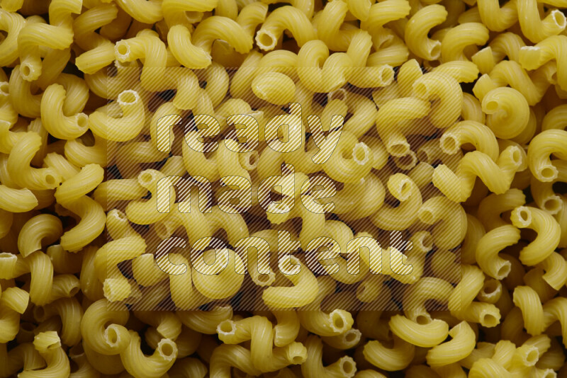 Twist pasta on grey background