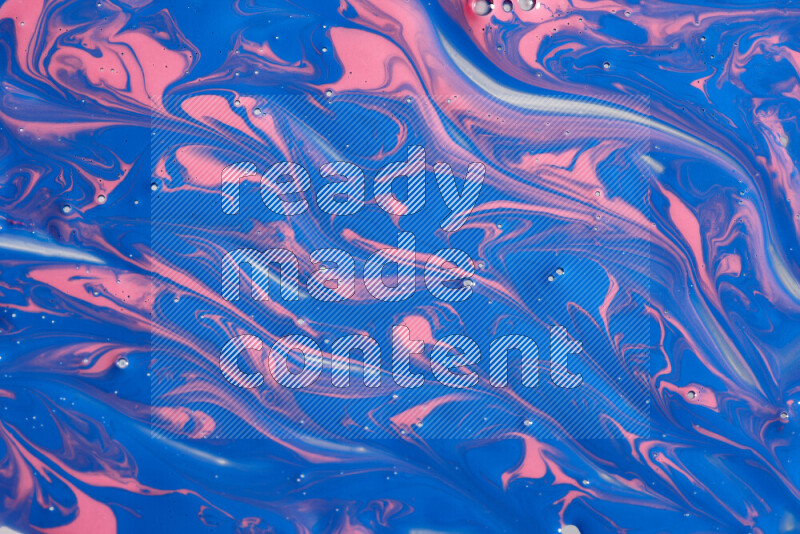 Abstract colorful background with mixed of pink and blue paint colors