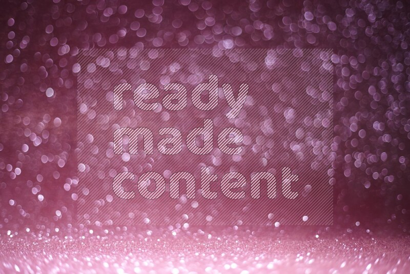 Pink glittery bokeh background