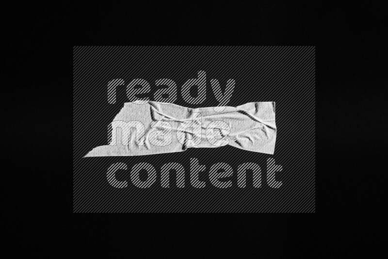 Duct tape on black background