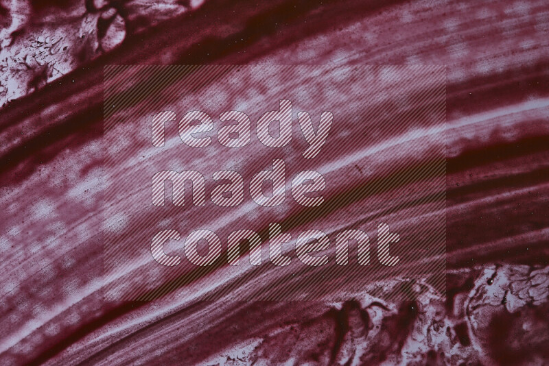 Close-ups of abstract red paint texture in different shapes