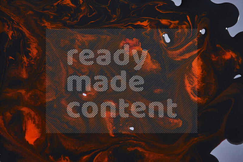 خلفية ملونة مع مزيج من ألوان الطلاء الأحمر والاسود