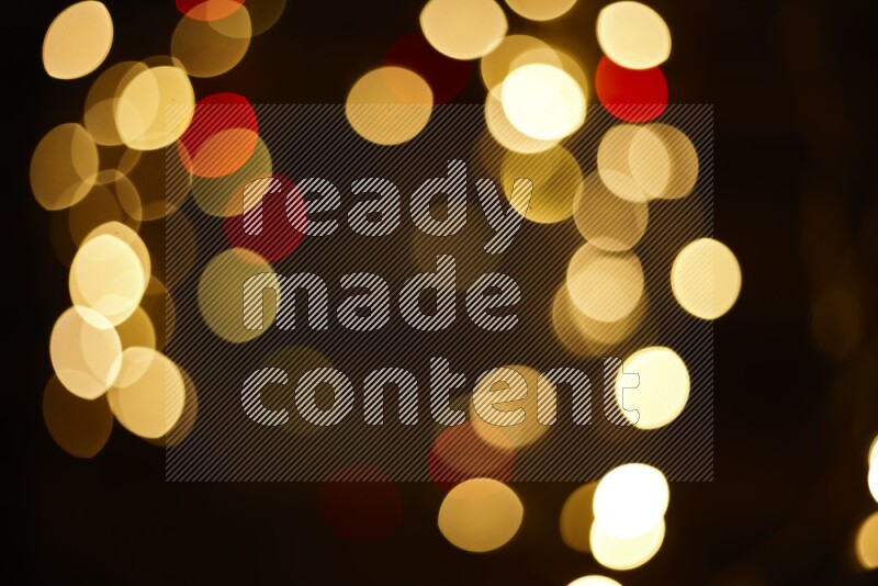 Bokeh light in multicolor