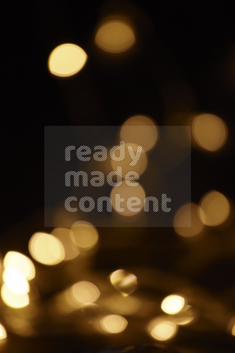 Bokeh light in yellow
