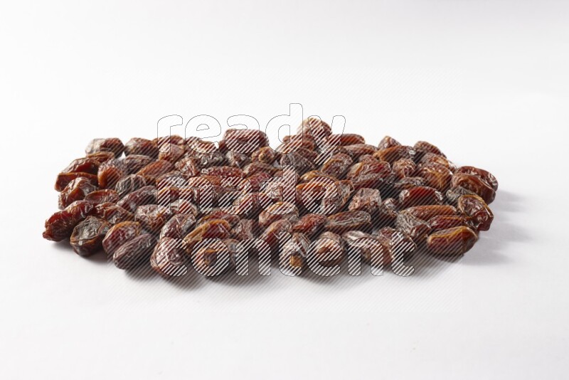 Dates on white background