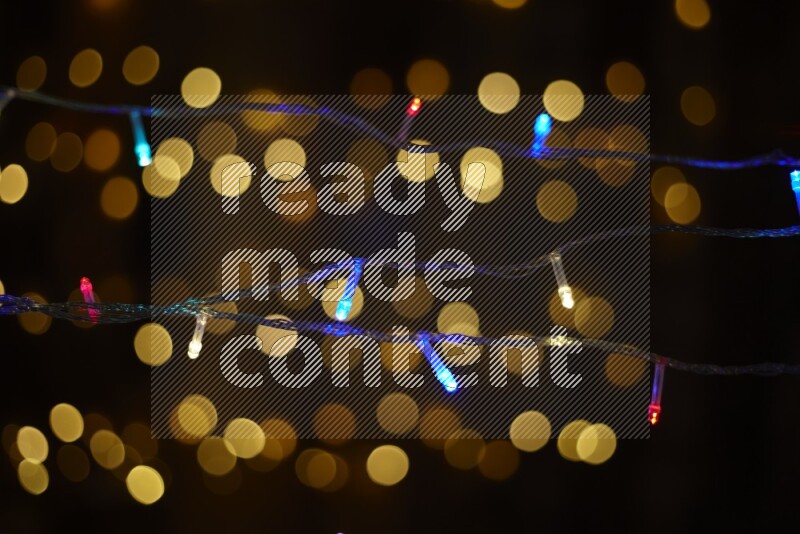 Bokeh light in multicolor