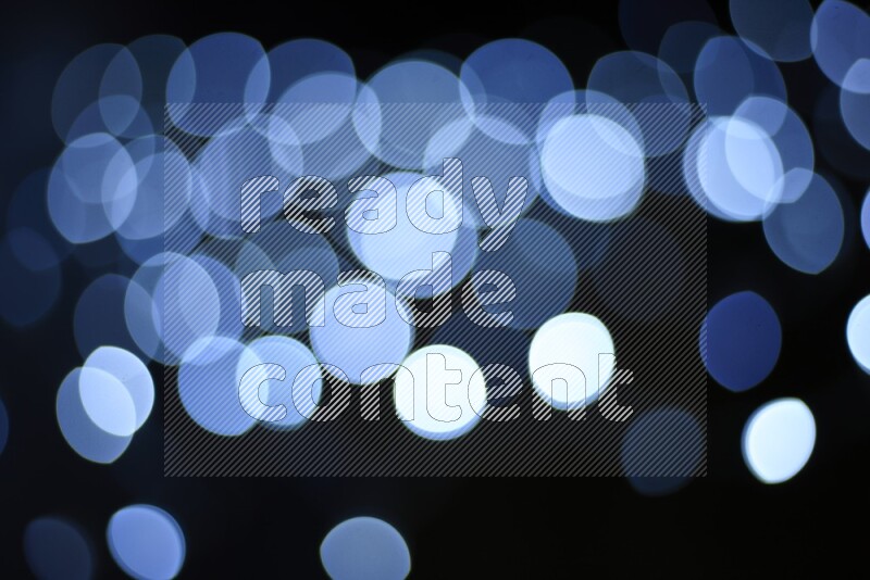 Bokeh light in white