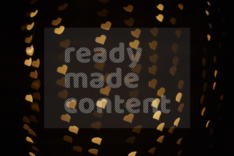 Bokeh Light in heart shape