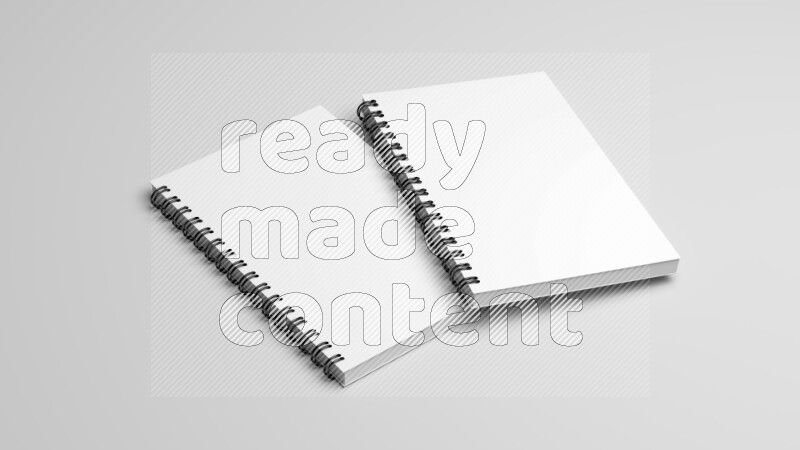 Corporate Stationery Elements, Blank White Textured Brand ID, On White Background