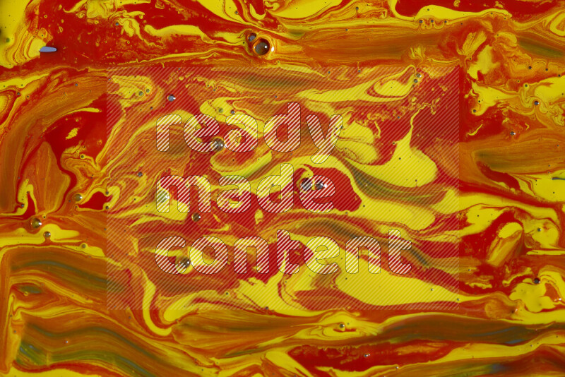 Abstract colorful background with mixed of red and yellow paint colors