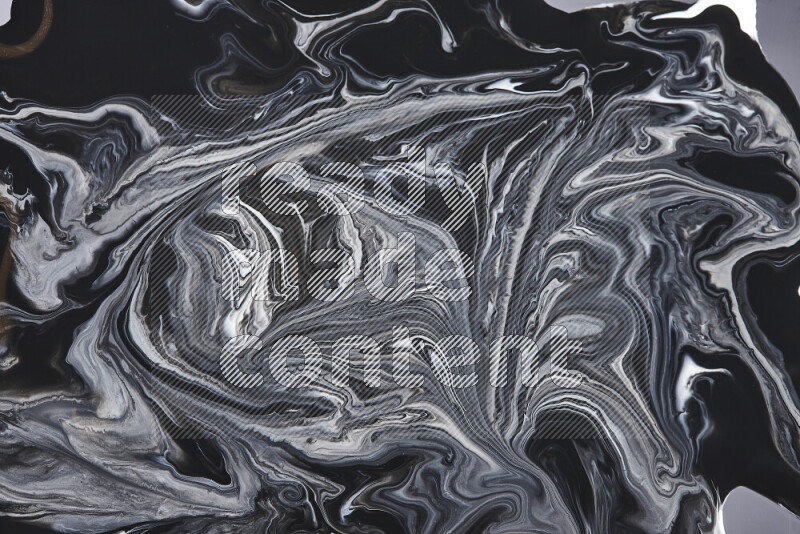 Abstract colorful background with mixed of white and black paint colors