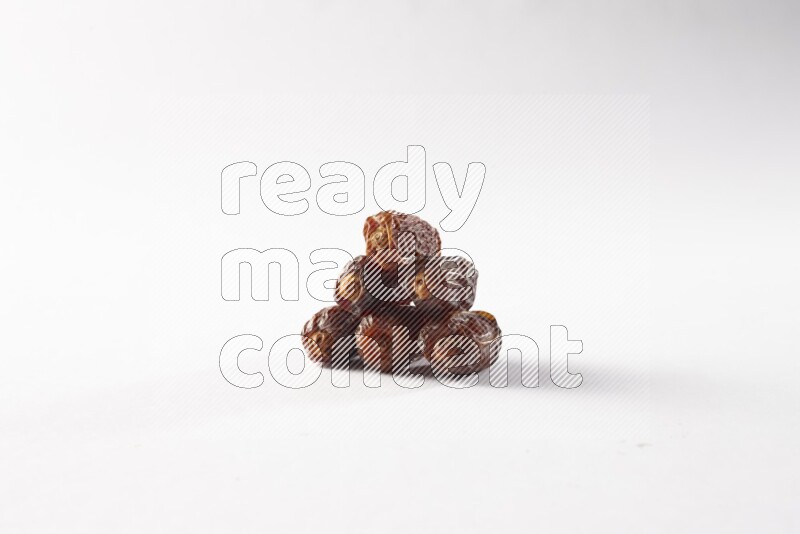 Dates on white background
