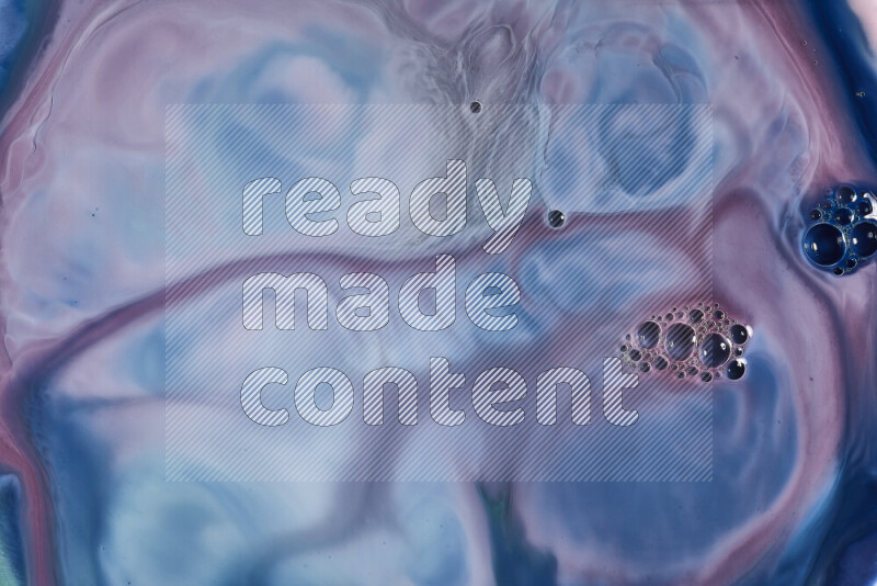 لقطة مقربة لأنماط دوامية باللون الأزرق والأحمر والأبيض