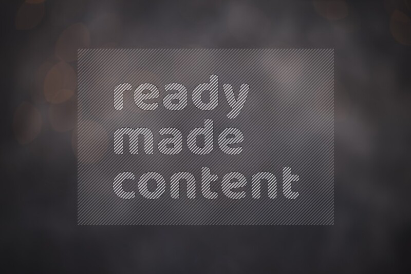 Abstract bokeh light with flare haze