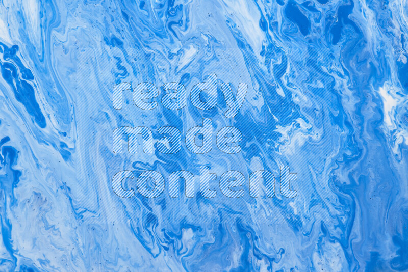 Abstract colorful background with mixed of white and blue paint colors