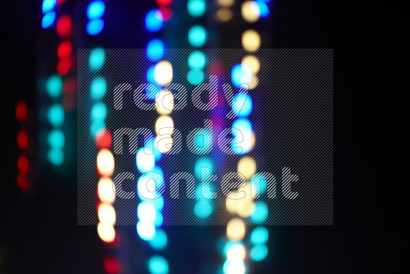 Bokeh light in multicolor