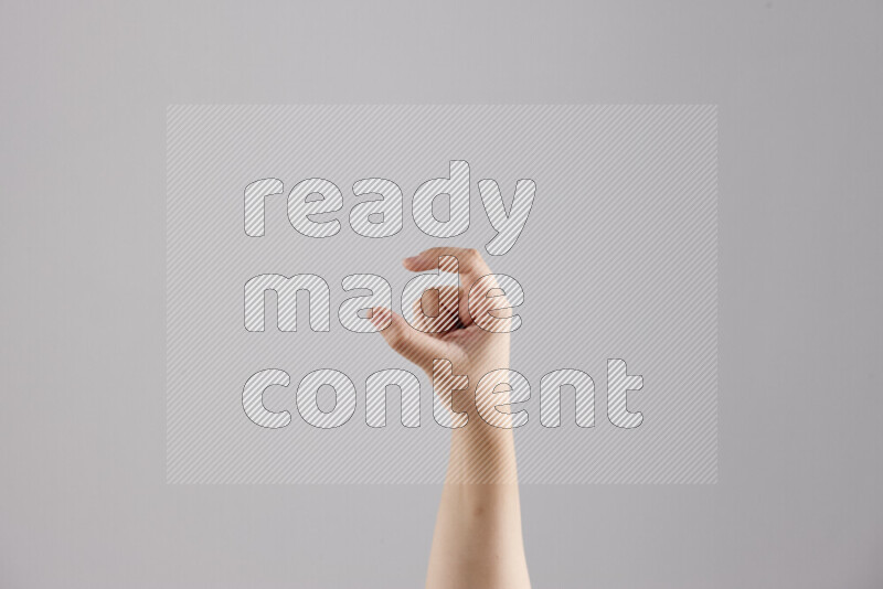 Woman hands gesturing sign language