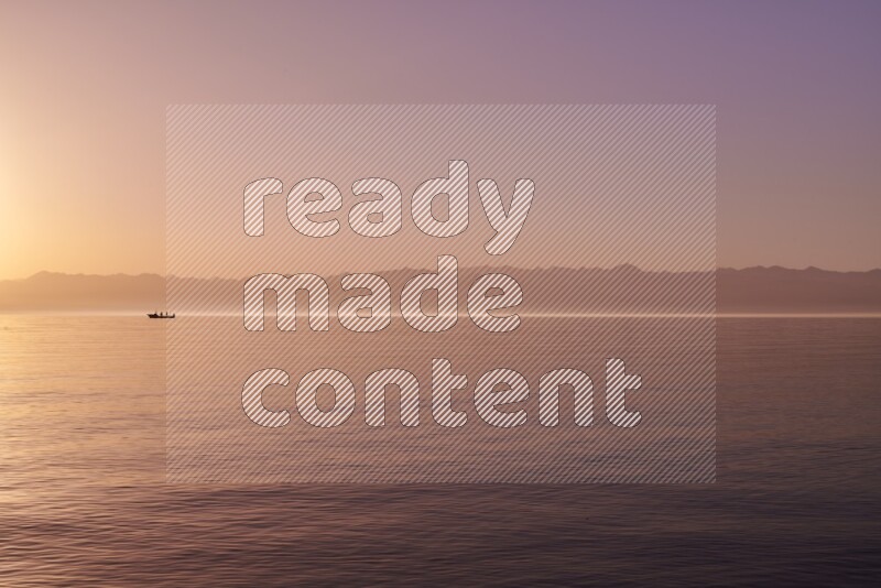 Sunrise over the water