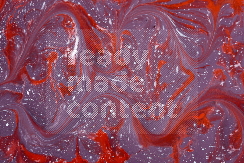 خلفية ملونة مع مزيج من ألوان الطلاء الأرجواني والأحمر