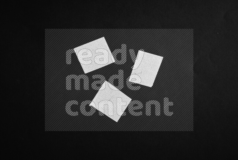 Duct tape on black background