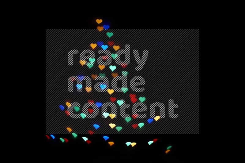 Bokeh Light in heart shape