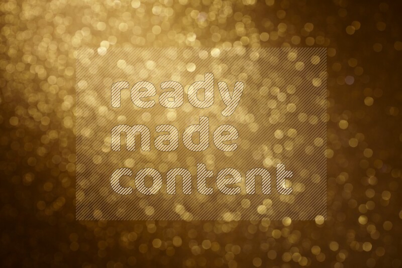 Gold glittery bokeh background