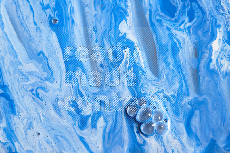 Abstract colorful background with mixed of white and blue paint colors