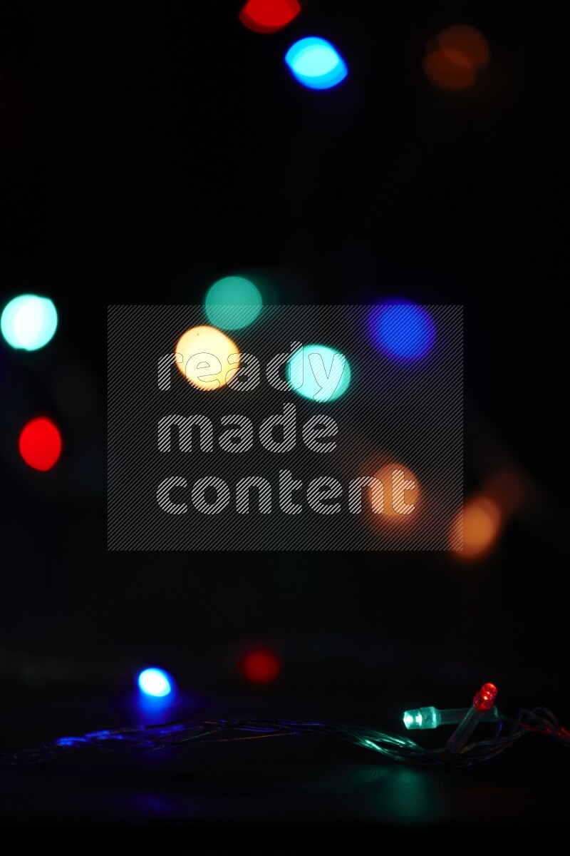 Bokeh light in multicolor
