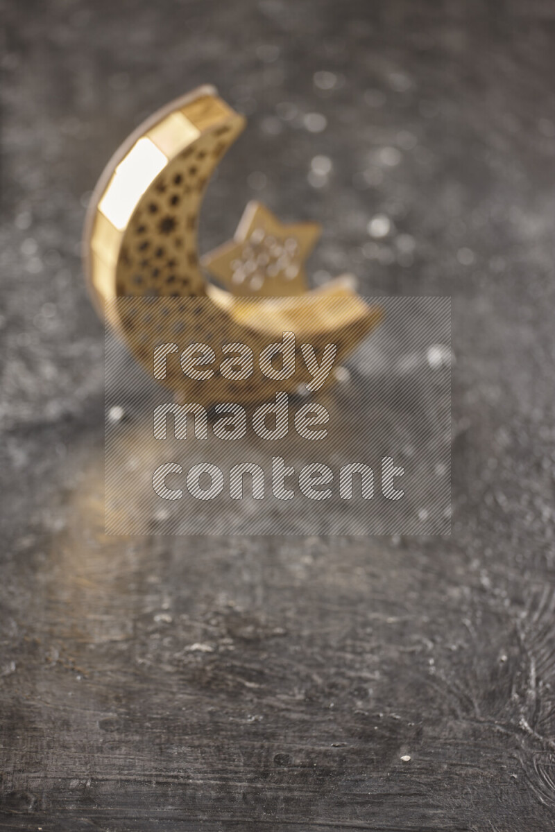 فانوس موضوع علي خلفية سوداء