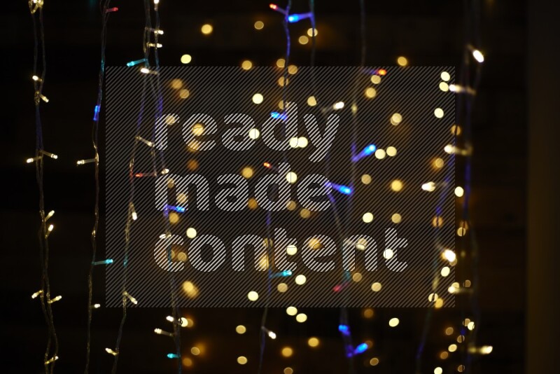 Bokeh light in multicolor