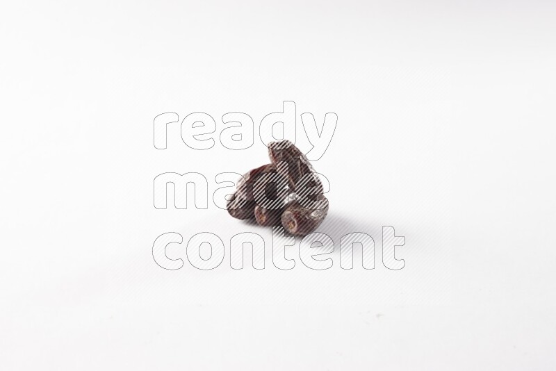 Dates on white background