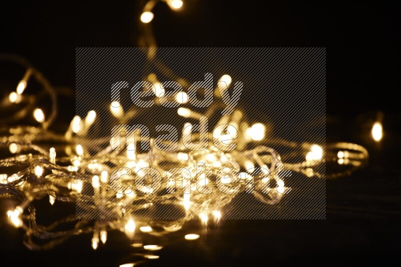 Bokeh light in yellow