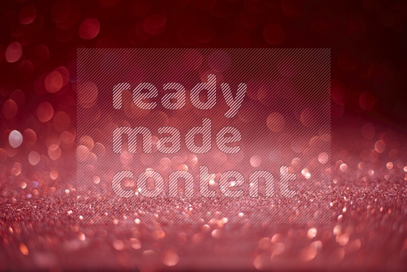 Red glittery bokeh background