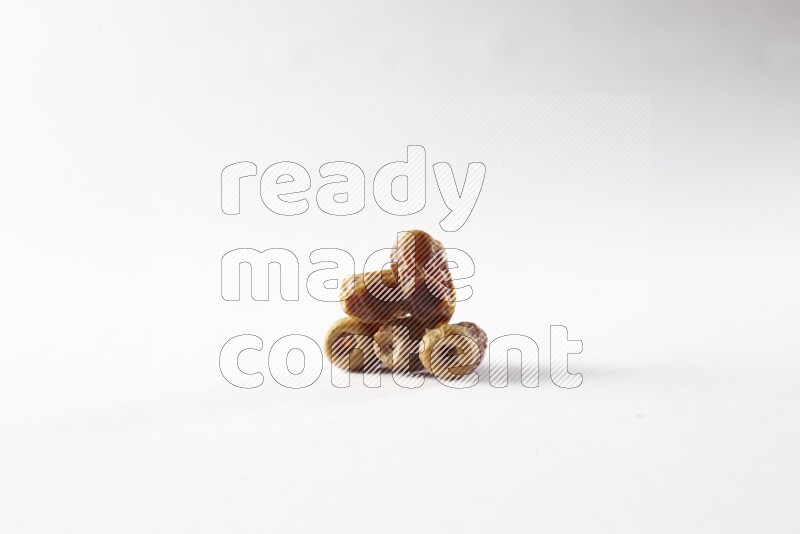 Dates on white background