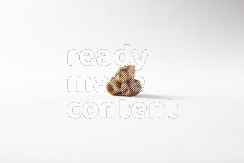 Dates on white background