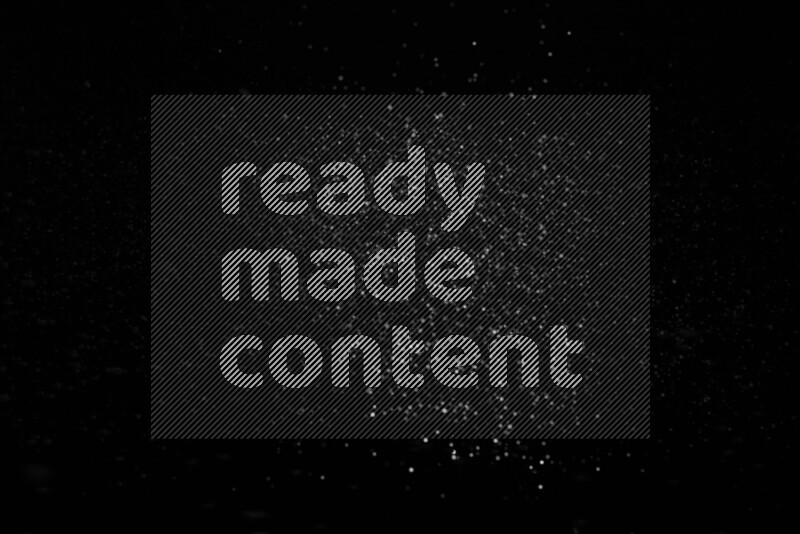 Snow spray on black background