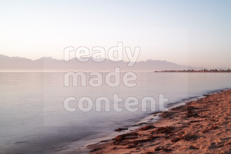 Sunrise over the water