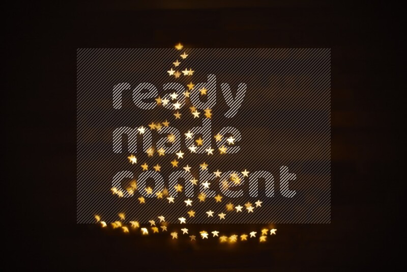 Bokeh light in star shape