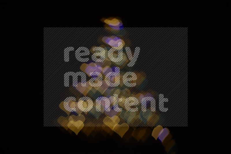 Bokeh Light in heart shape