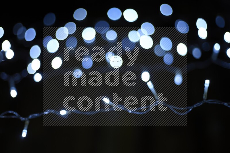 Bokeh light in white