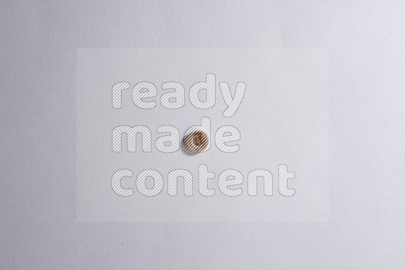 One colored button on grey background