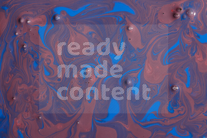 Abstract colorful background with mixed of purple and blue paint colors