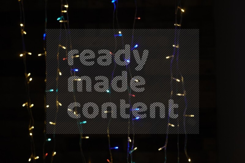 Bokeh light in multicolor