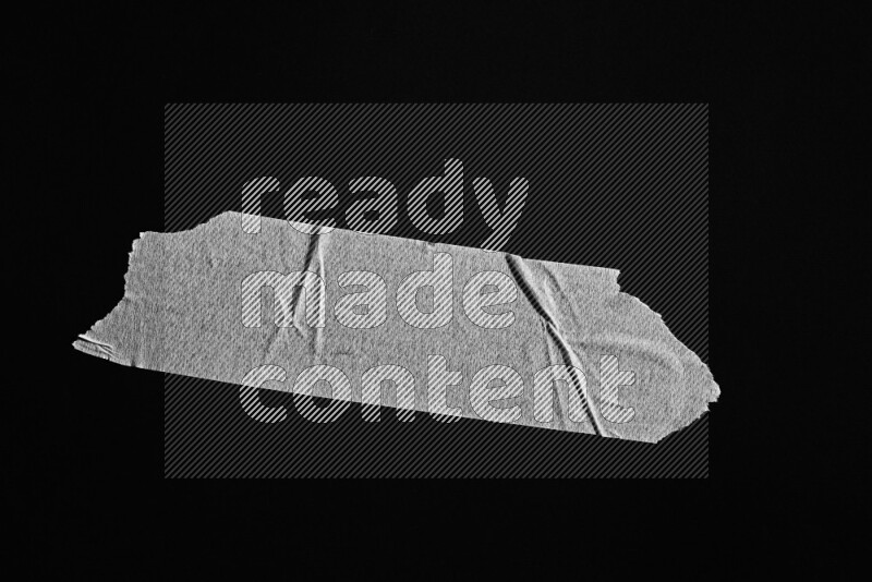 Duct tape on black background