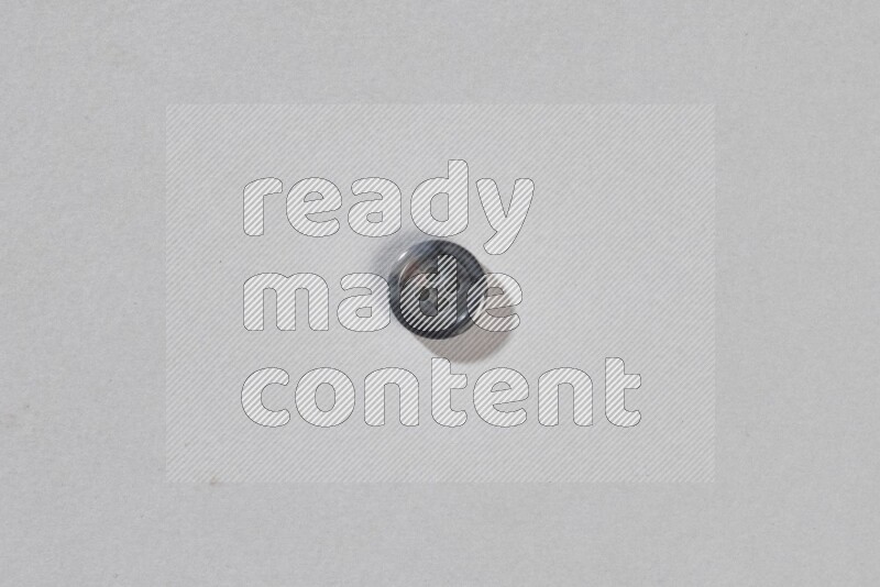 A button on grey background